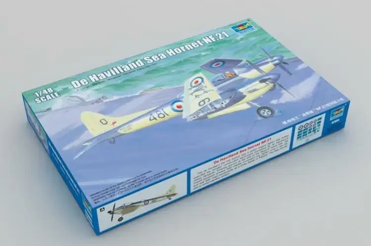 Trumpeter 02895 Kit modello 1/48 De Havilland Sea Hornet NF.21