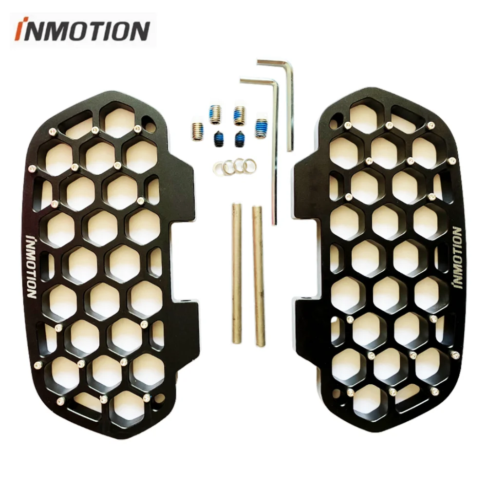 Original INMOTION Honeycomb Pedal Suit for Inmotion V11 V12 New Metal Widen Pedal Cool Monowheel Accessories