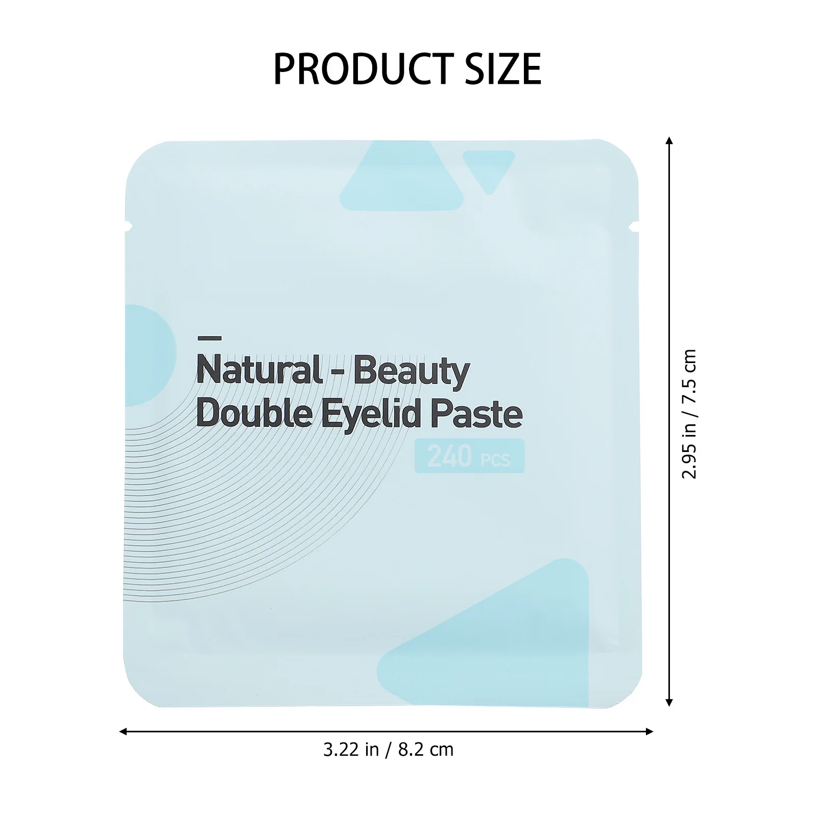 3 Sets unsichtbare Doppel-Augenlid-Streifen-Set, weiches Fasermaterial, Augenlid-Lift-Werkzeug für tiefe, schnelle Charm-Make-up-Lösung