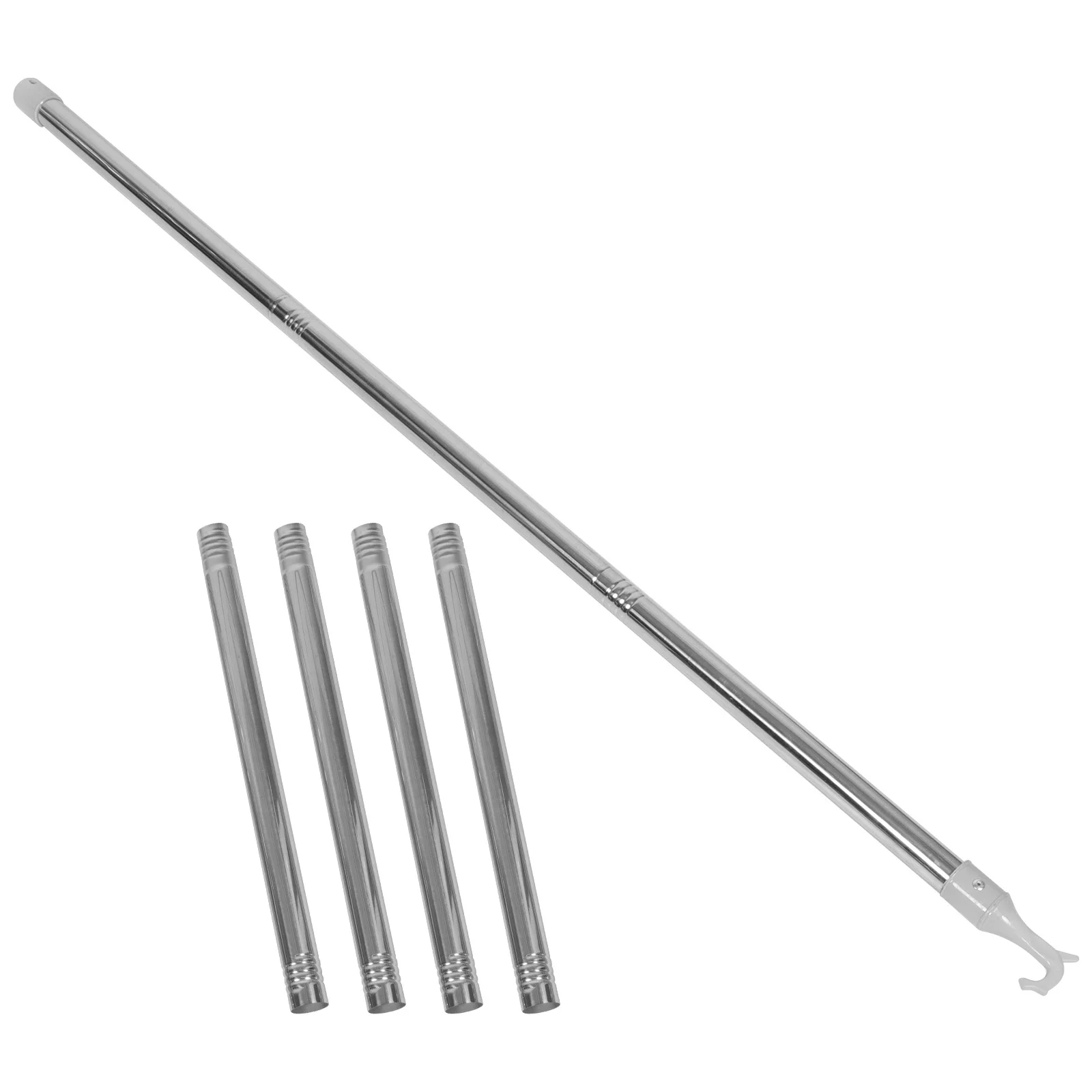 

2.8M Stainless Steel Window Opener Rod Heavy Duty Push Pull Wand For Skylight Blind Shade Waterproof Awning Reach Tool -