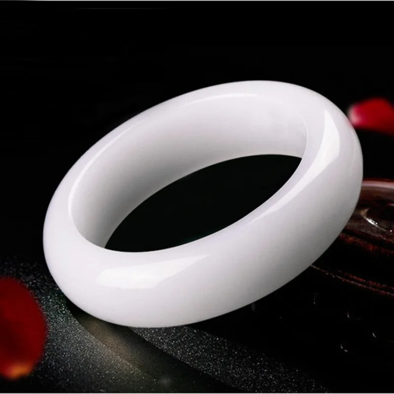 

Браслет из белого нефрита Кварцевый нефрит Золотой шелковый нефритовый браслет