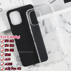 Transparent Phone Case For Funda Umidig F3 4G 5G F3S F3 SE Gel Pudding Bumper Case For UMI Umidigi A13 Pro 4G Silicone Caso Etui