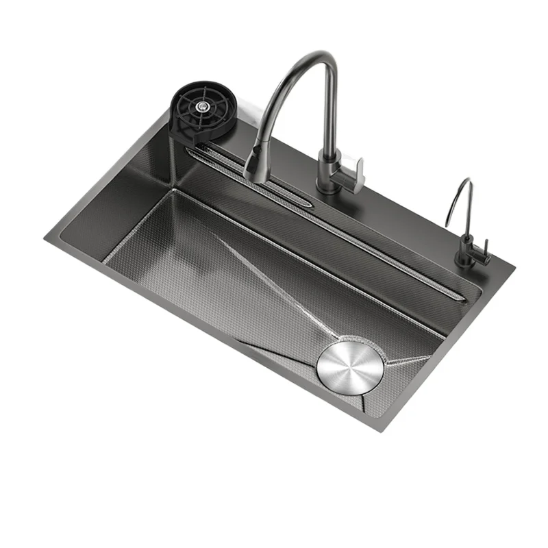 Wastafel Dapur Besar Satu Lubang untuk Rumah Tangga