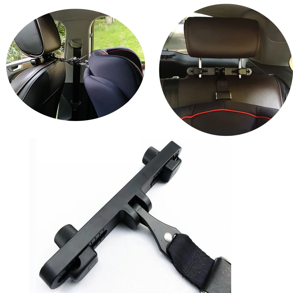 ISOFIX Latch Connector Car Accessories Interior Guide Bracket Holder Baby Child Safety Seat Belts Headrest Mount Interfaces