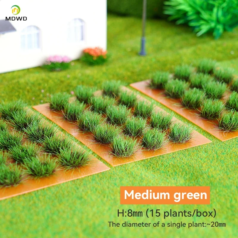 Miniatur-Blumen-Ho-DIY-Modellbau, handgefertigtes Spielzeug – Diorama-Dekorationsset für Militärszene