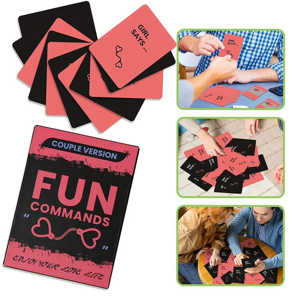 46pcs/set Couples Scratch-Off Cards Romantic Dating Games Adventure Challenge Cards for Anniversaries Valentine's Day Gift