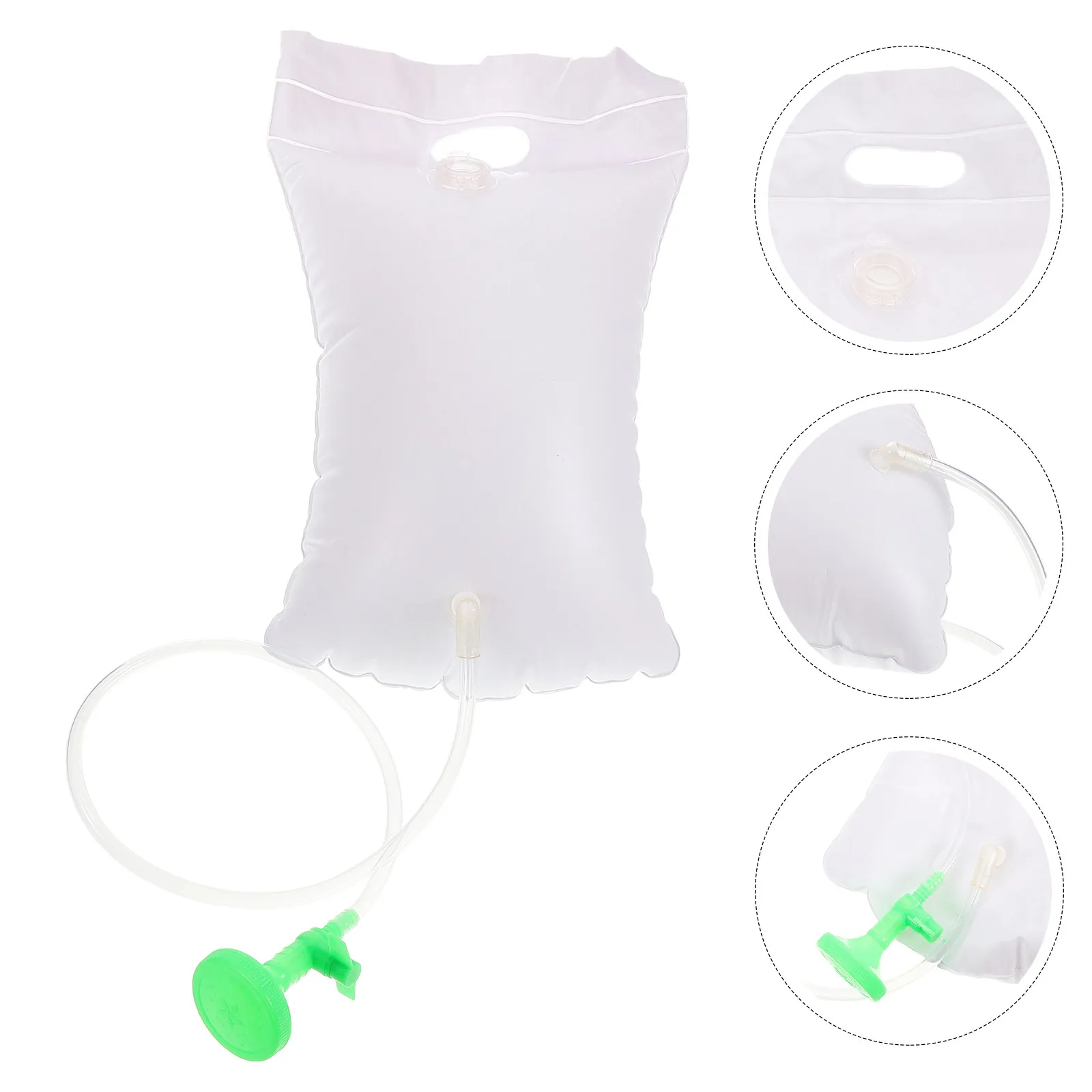 

Portable Bedside Shower Bag PVC for Elderly Pregnant Women Bed Hair Washing Travel Portable Shower Head Washing Bag Camping Bath
