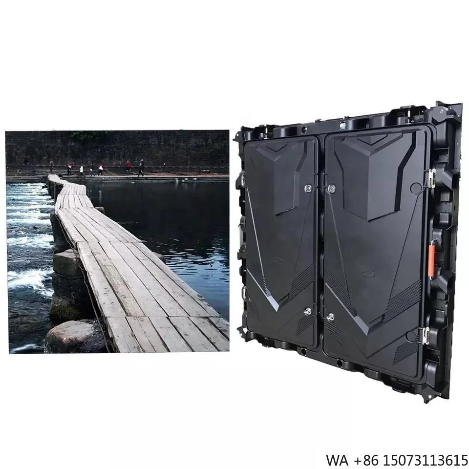 شاشة LED خارجية P10 - شاشة ثابتة مقاومة للماء مقاس 960 * 960 مم IP65 لملعب كرة القدم #4