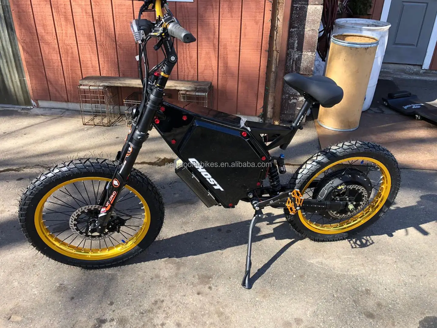 نظام التعليق المزدوج DNM USD-8S تعليق هوائي للدراجة شوكة أمامية مقلوبة/دراجة نارية كهربائية