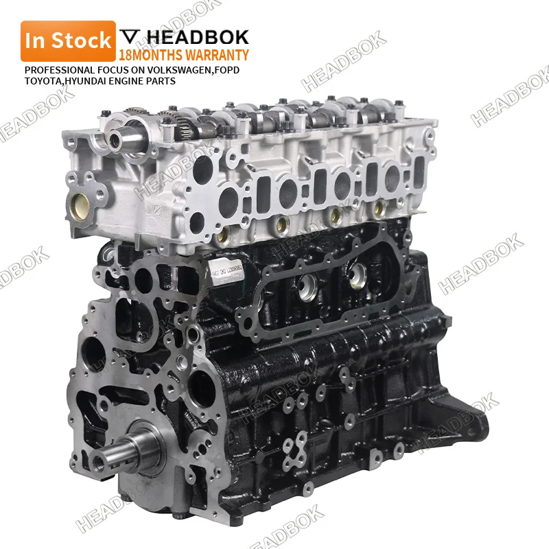 

ForAuto Engine Assembly Motor Cylinder Long Block Assembly 2KD Fit For Toyota