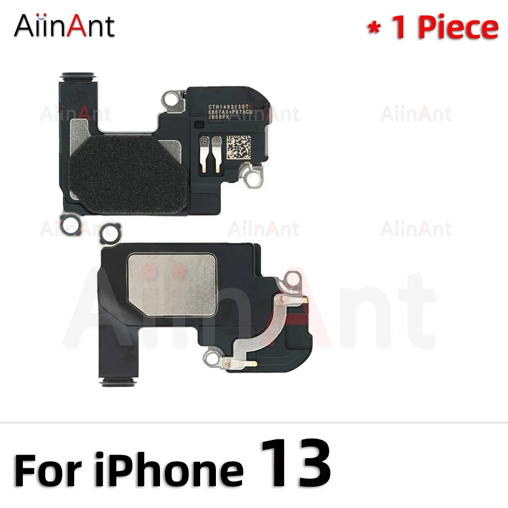 AiinAnt Origina Phone Front Proximity Sensor Sound Earpiece Ear Speaker Flex Cable For iPhone 13 14 15 Pro Max 6 6s Plus