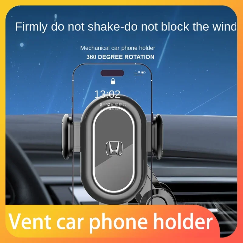 

Auto car general air -conditioning outlet mobile phone navigation bracket For Honda Civic CRV HRV Jazz City Odyssey Jade Vezel