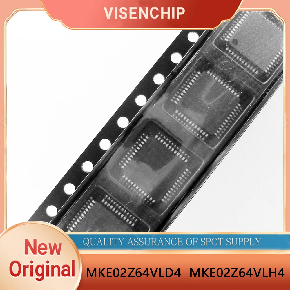 2piece New Original MKE02Z64VLD4R MKE MKE02 MKE02Z MKE02Z64 MKE02Z64VLD MKE02Z64VLD4 MKE02Z64VLH4R MKE02Z64VLH4 MKE02Z64 QFP-44