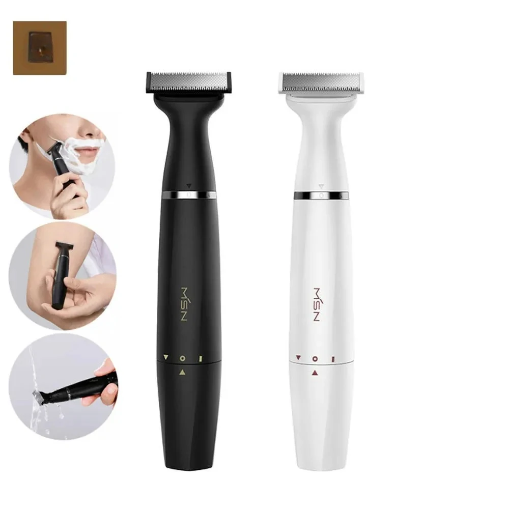 

Youpin MSN Electric Hair Shaver Razor Waterproof Dry & Wet Body Leg Armpit Hair Eyebrow Styling Trimmer for Men