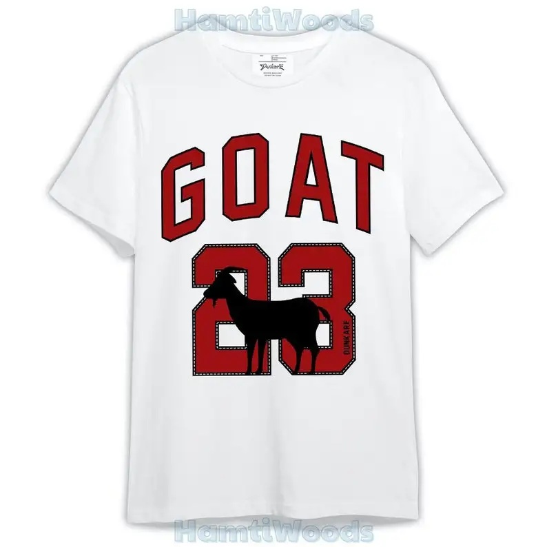 

Red Taxi 12s Shirt, 90s Basketball G.O.AT Number 23 Shirt Outfit 165 LTRP