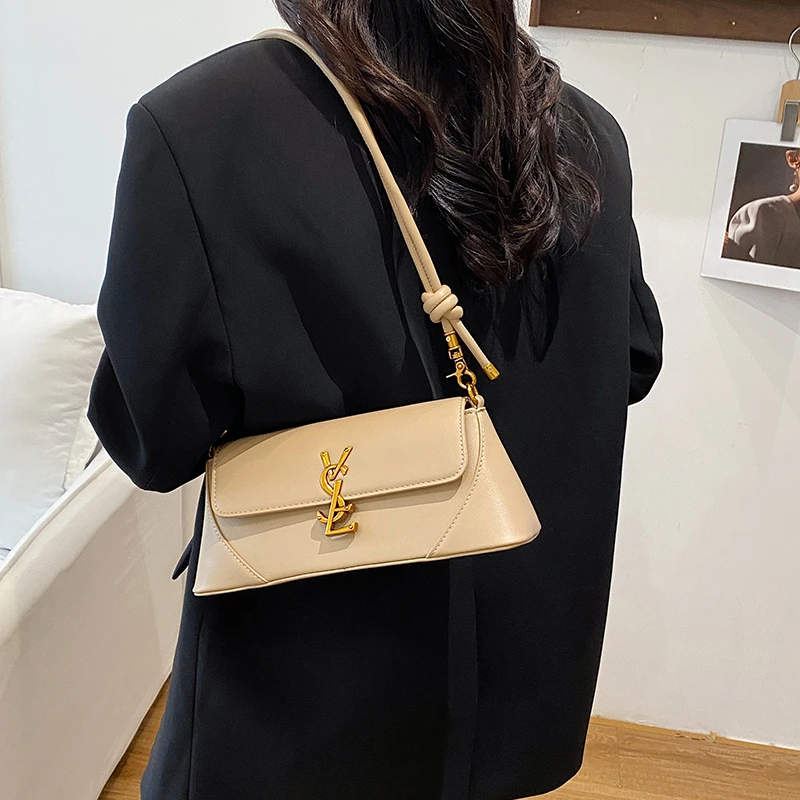 

Women Premium Retro Minimalist Bag Patchwork Style Soft Texture Shoulder Crossbody Tote for Casual Outfits