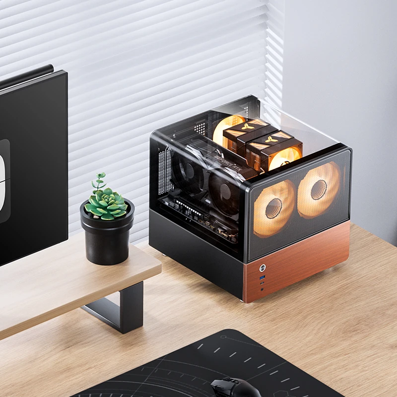 JONSBO V12 MATX Desktop Case Seaview Room Type-c Interface ATX
