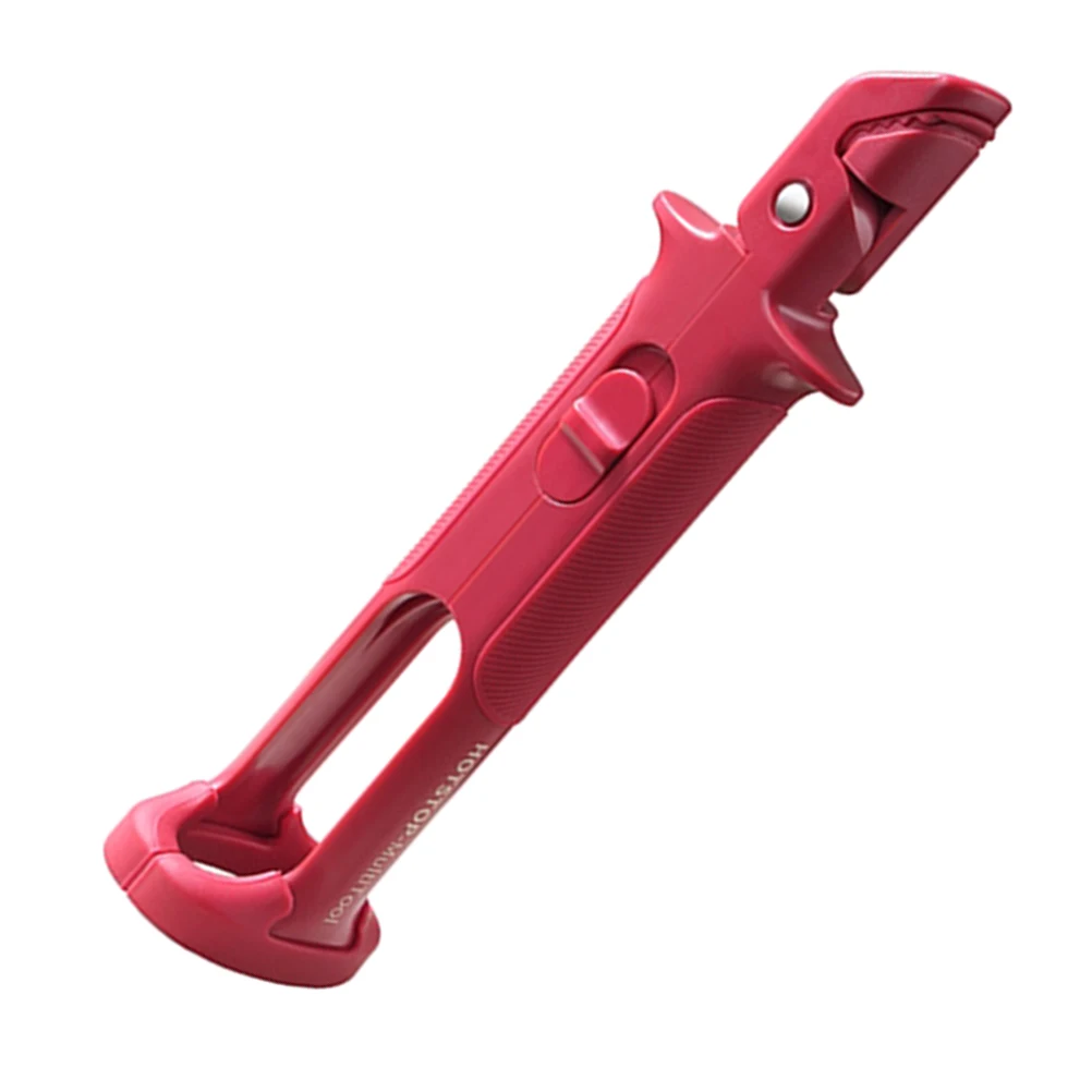 

Multifunctional Kitchen Anti-scalding Clip Red Silicone Gripper for Hot Plate Bowl Clamp High Temperature Nonslip Cooking Tool