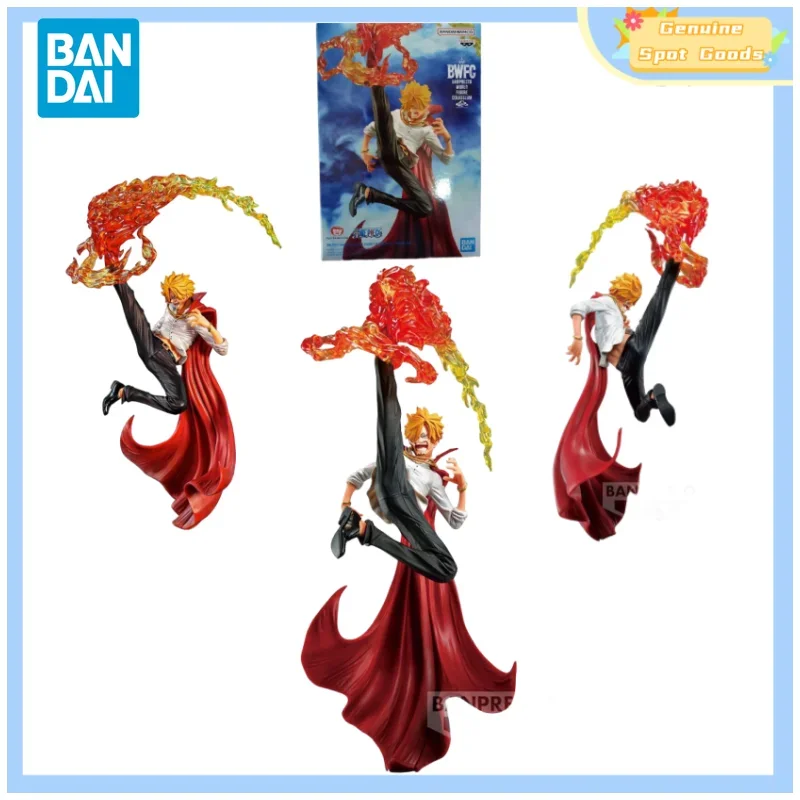 

Подлинная Bandai One Piece The Top War 2 BWFC Sanji Аниме Фигурки Модель Фигурки Игрушки Коллекционный Подарок для Игрушек Хобби Дети