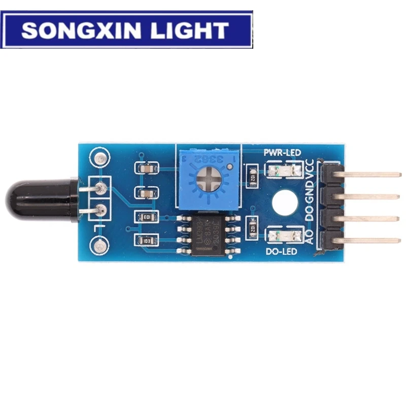 SAMIROB IR อินฟราเรด 3 สายเปลวไฟ Accelerometer Sensor โมดูลการตรวจจับสําหรับเครื่องตรวจจับ Smartsense Ac ความชื้นแอมโมเนียม Approach