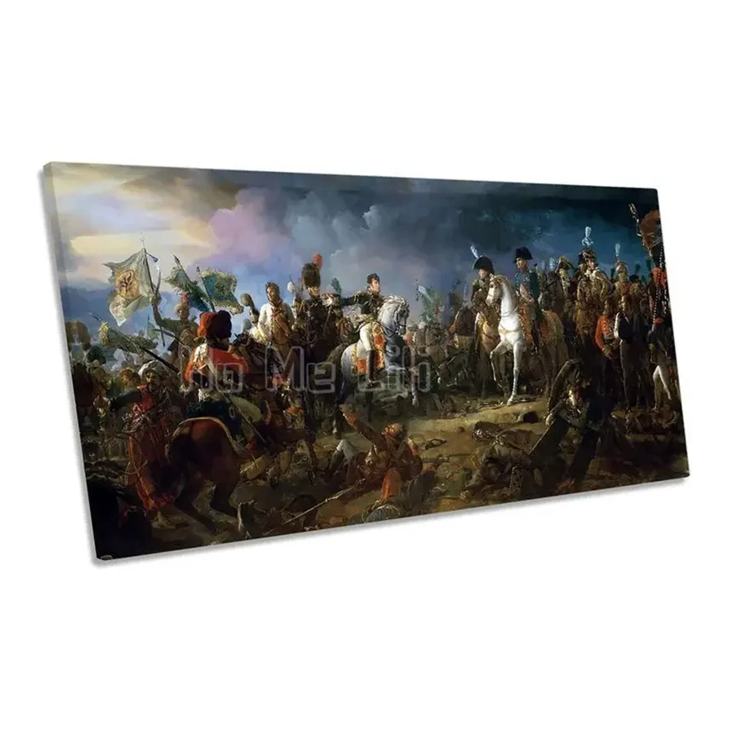 Gerard Napoleon Battle Of Austerlitz obraz panoramiczny drukowany obraz ścienny na płótnie