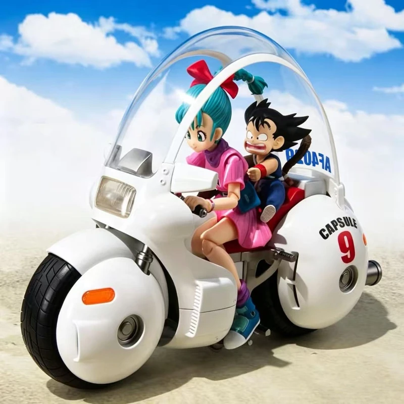 

Original studio Bandai S.H.Figuarts Bulma Capsule Car new movable figure doll model toy collection ornaments holiday gift