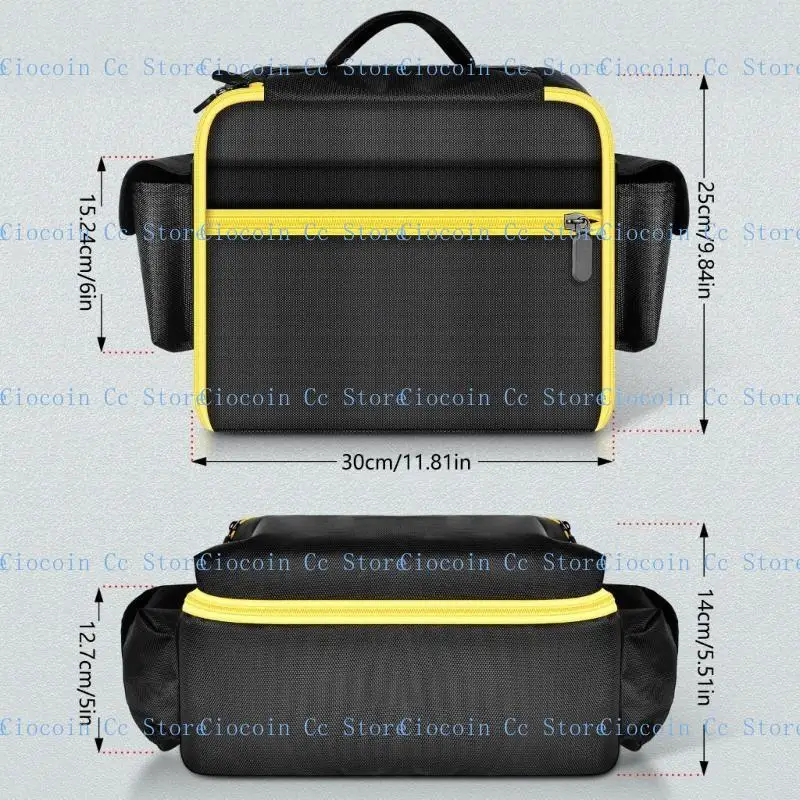 Saco inflato protetor x90f com bolso para compressor ar e bateria