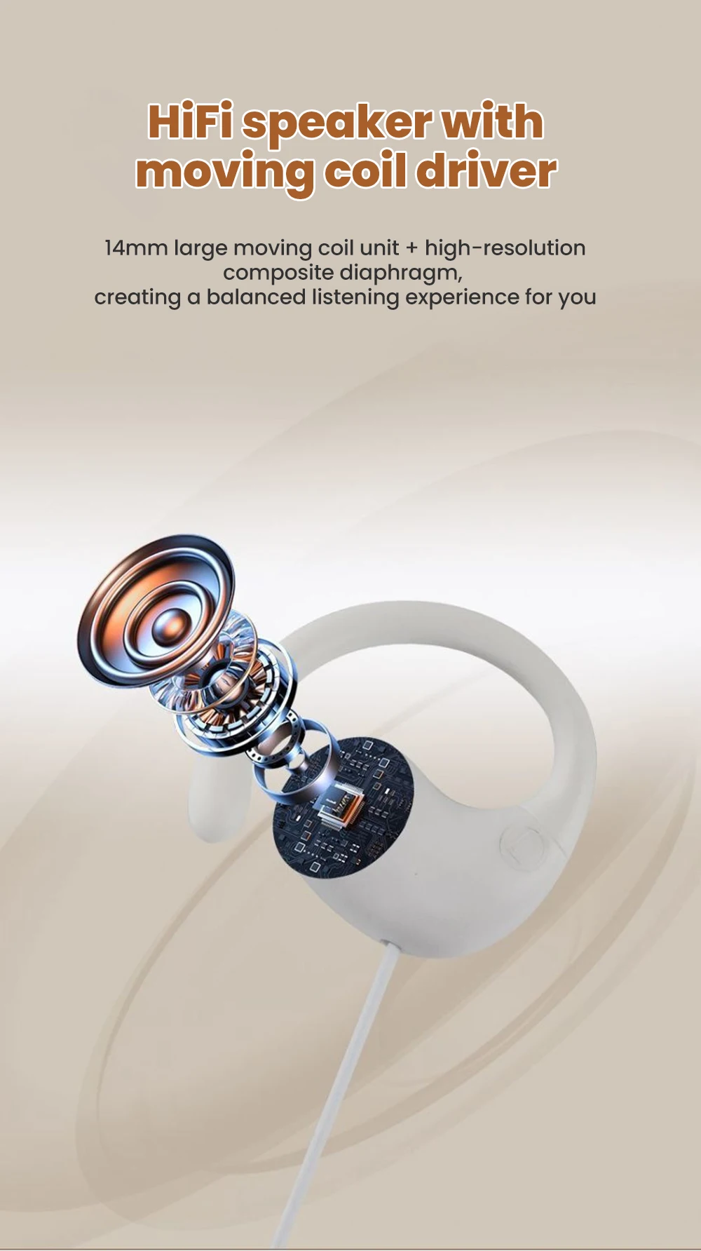 Wired Over-ear Headphones With Microphone For Digital Music Audio_voghion.com