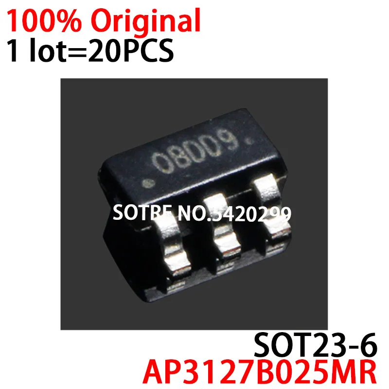 20PCS AP3127B025MR marking:OB*** AP3127B025 AP3127B DC/DC converter LED driver chip New original