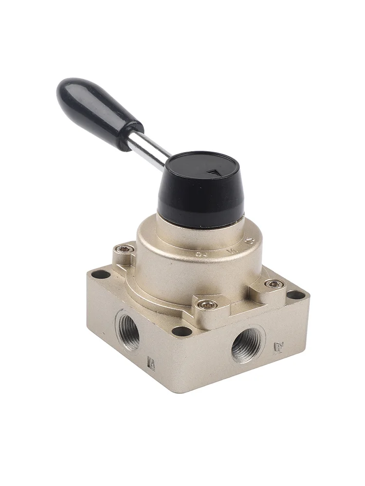 For Air Control 3Position 4Way Valve Aluminum Alloy Construction Pressure-Resistant Professional Manufacturing