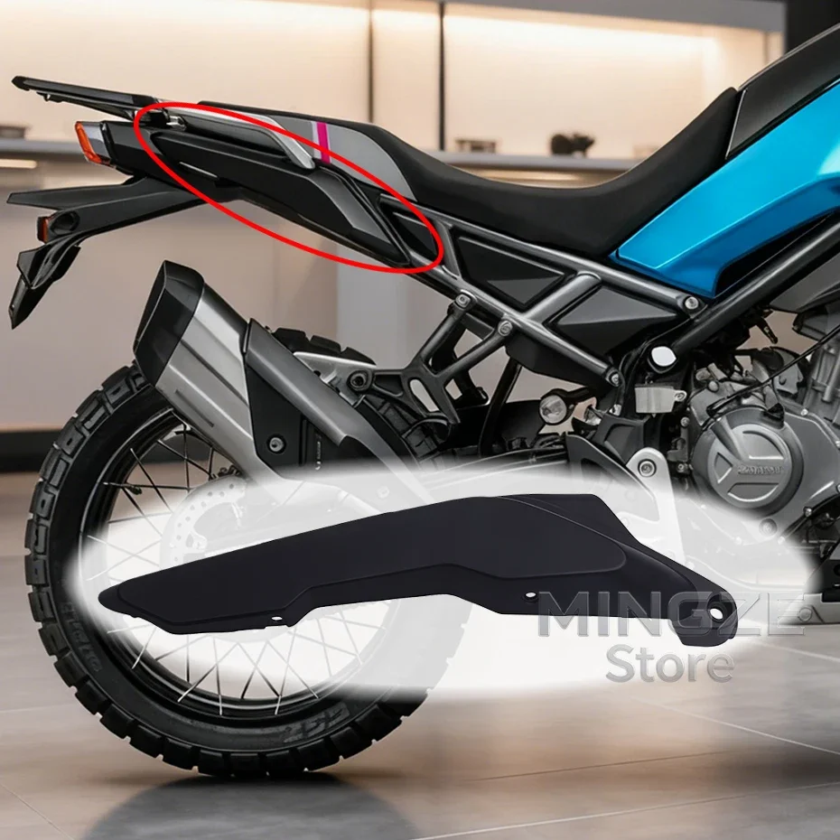 Motorradzubehör Original 450 MT Heckverkleidung unter dem Sitz Seitenabdeckungen 450MT 23-25 Heckverkleidungen für CFMOTO Teile