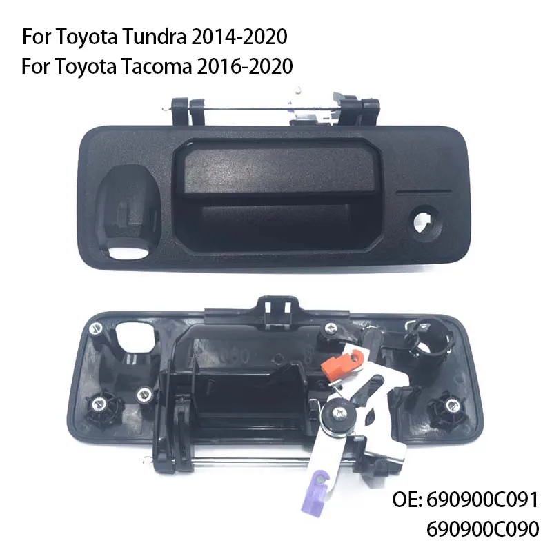 

Ручка задней двери автомобиля, ручка задней двери 690900C091 для Toyota Tundra 2014-2020 для Toyota Tacoma 2016-2020