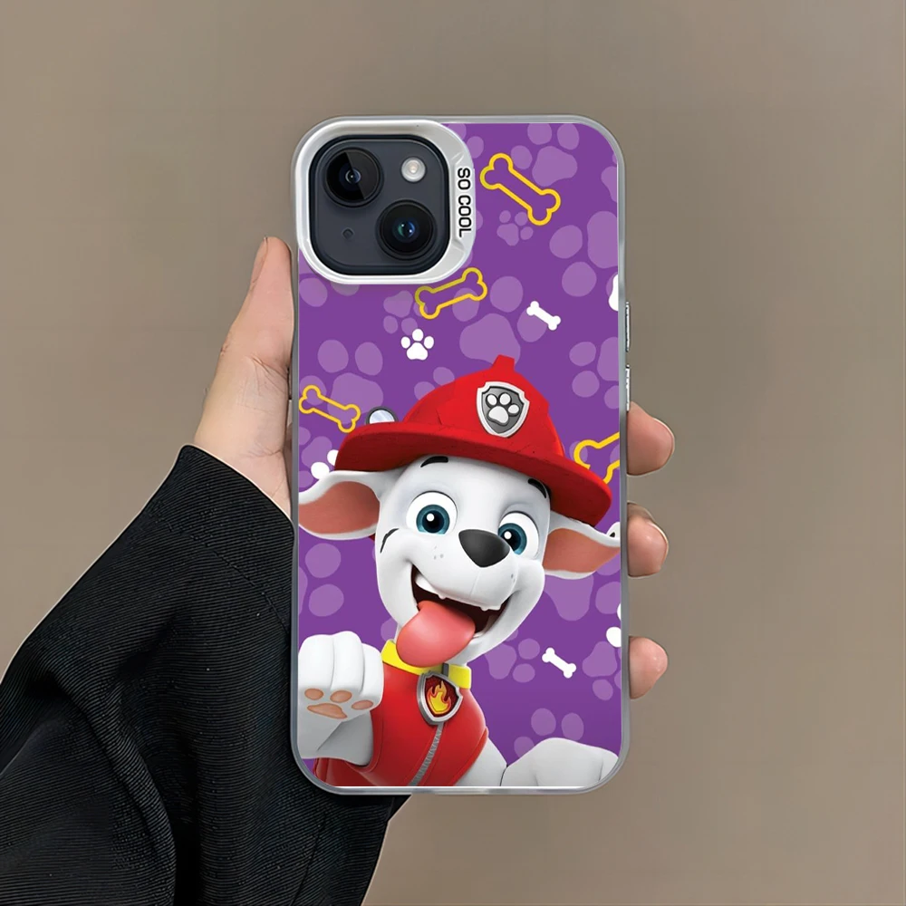 Paw Cartoon Animal Patrols Case for Samsung A73 A72 A55 A54 A53 A35 A34 A33 A32 A30 A24 A23 A22 A14 4G 5G Matte Shockproof Cover