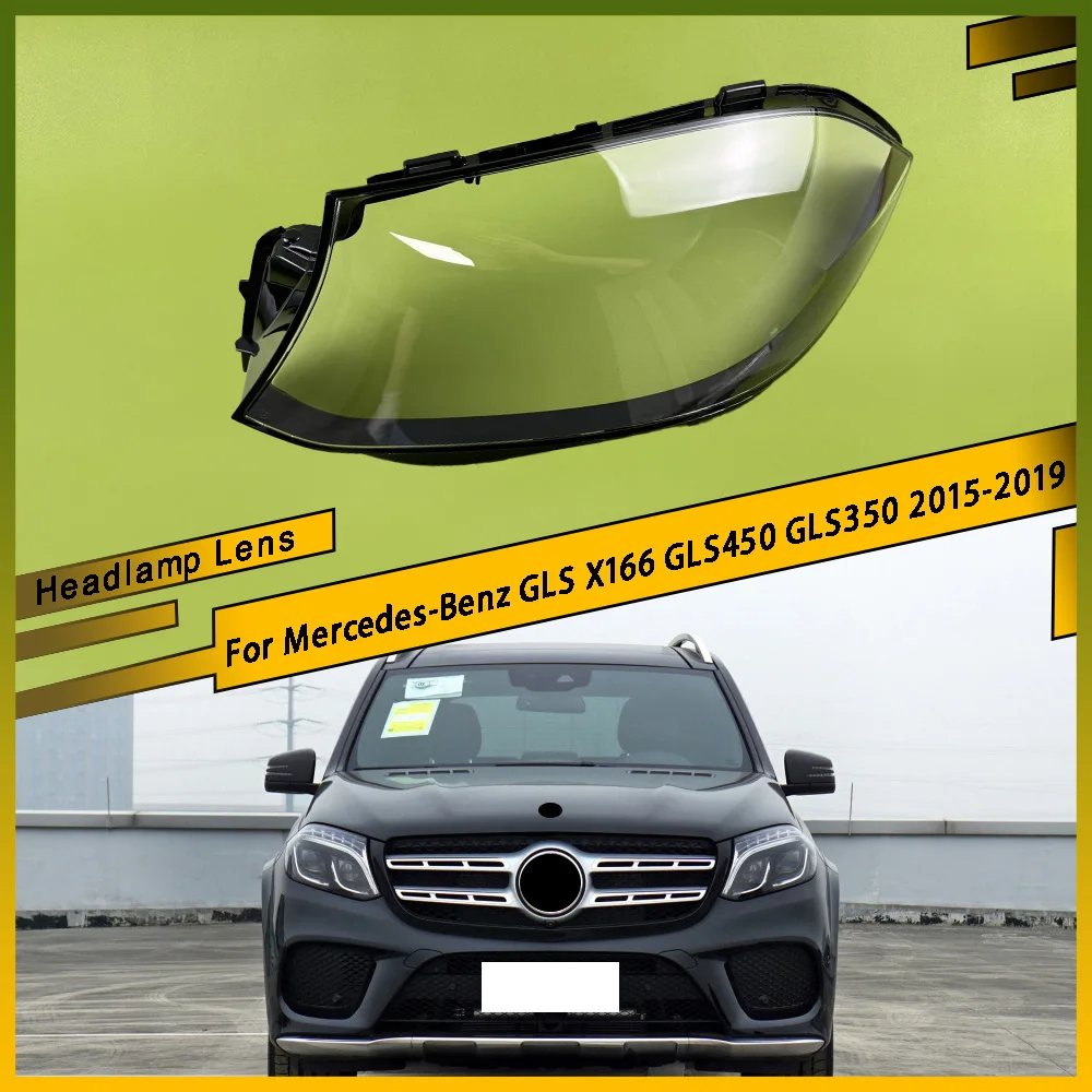 

Автозапчасти для фар, стеклянный чехол для линз, чехол для фар, абажур для Mercedes-Benz GLS X166 GLS450 GLS350 2015-2019