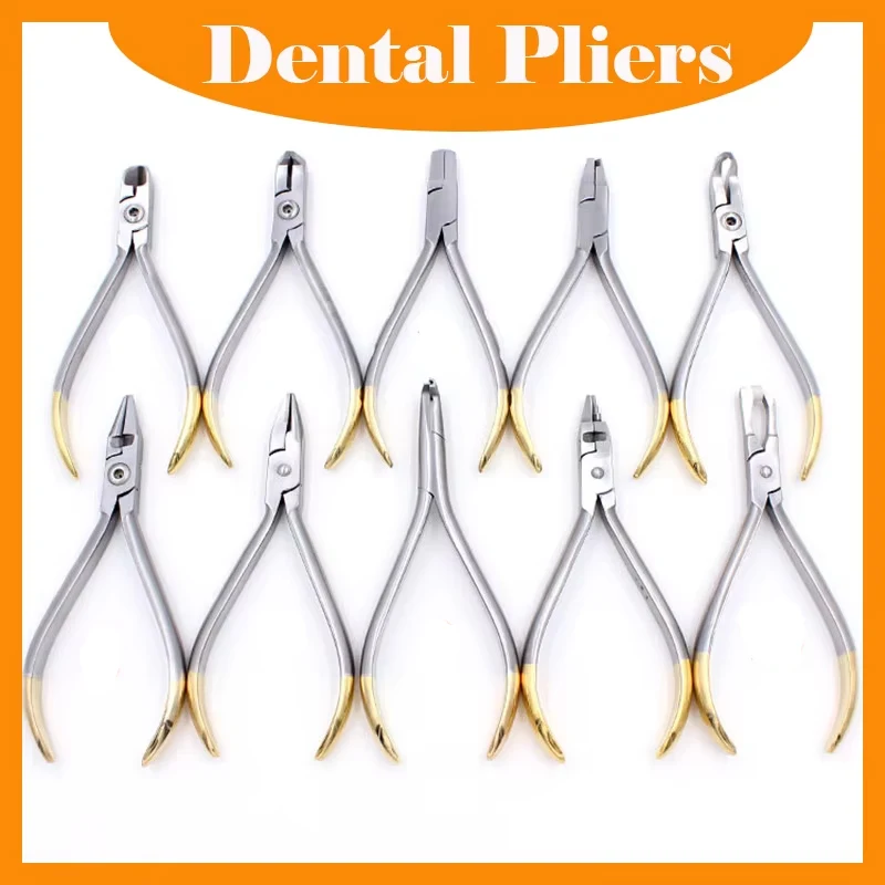 

Stainless Steel Orthodontic Tools Dental Anterior Teeth Bracket Removing Pliers Forceps Dentist Pliers Cutting Adhesive Part