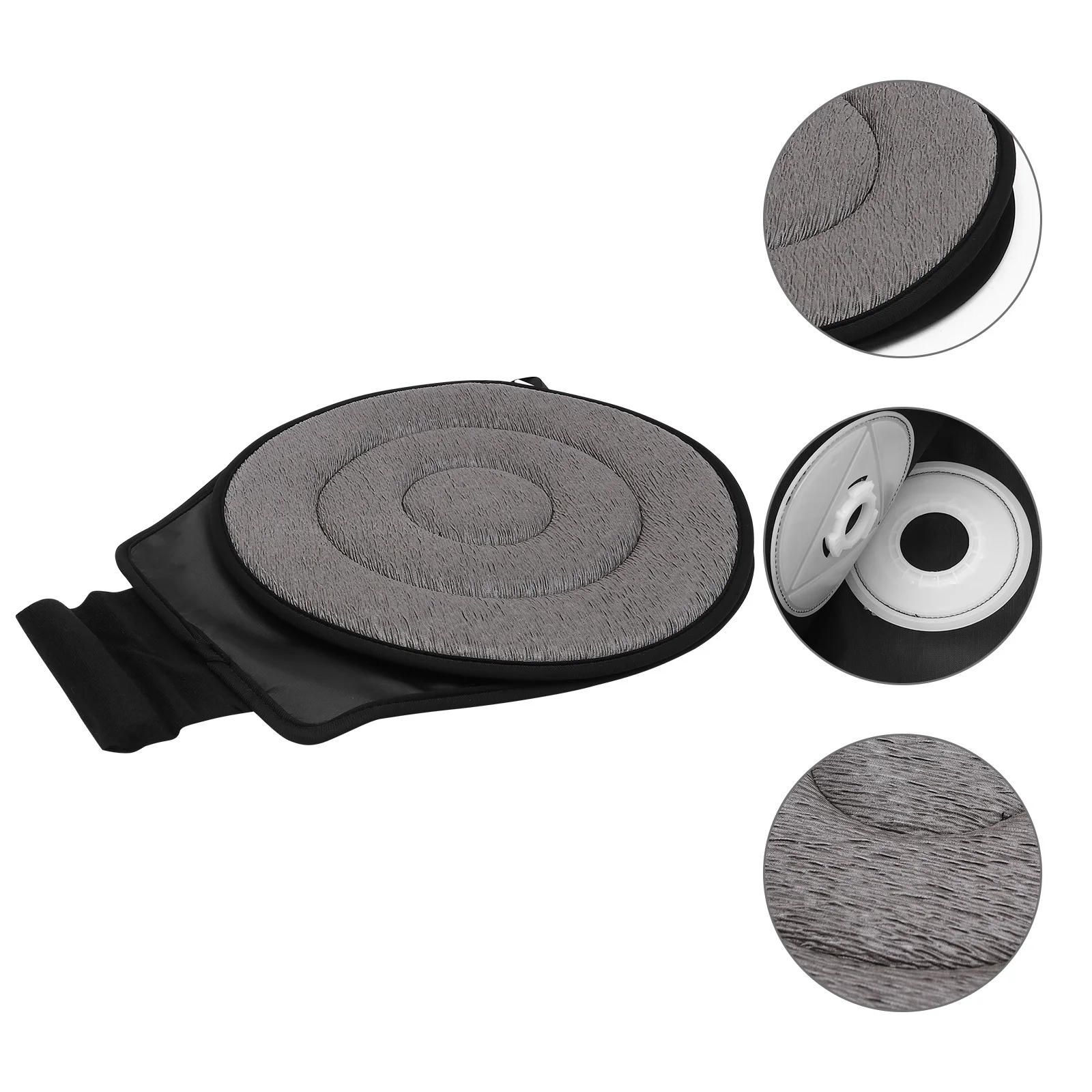 

1Pcs Rotating Seat Cushion Soft Comfortable Non-Slip Swivel Car Seat Pad for Easy Turning Support Reusable Chair Cushion