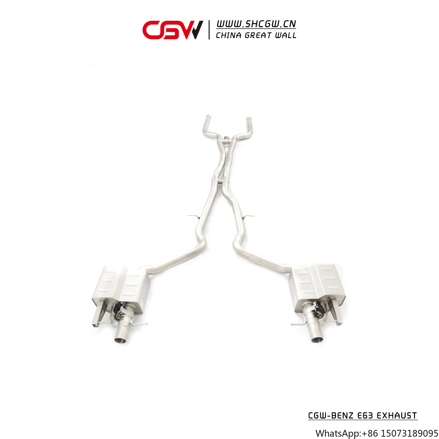 

Выхлопная система с глушителем и катализатором (Cat-back) для E63 2012-2017