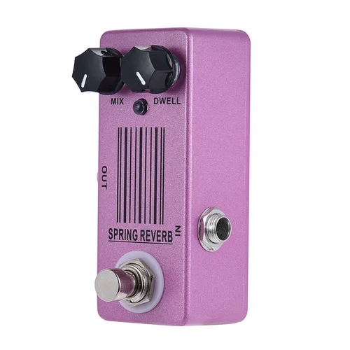 Imagen 2 del producto MOSKYAUDIO SPRING REVERB Mini Pedal de efectos de guitarra MP-51 True Bypass Metal procesadores de efectos de guitarra eléctrica efecto guitarra