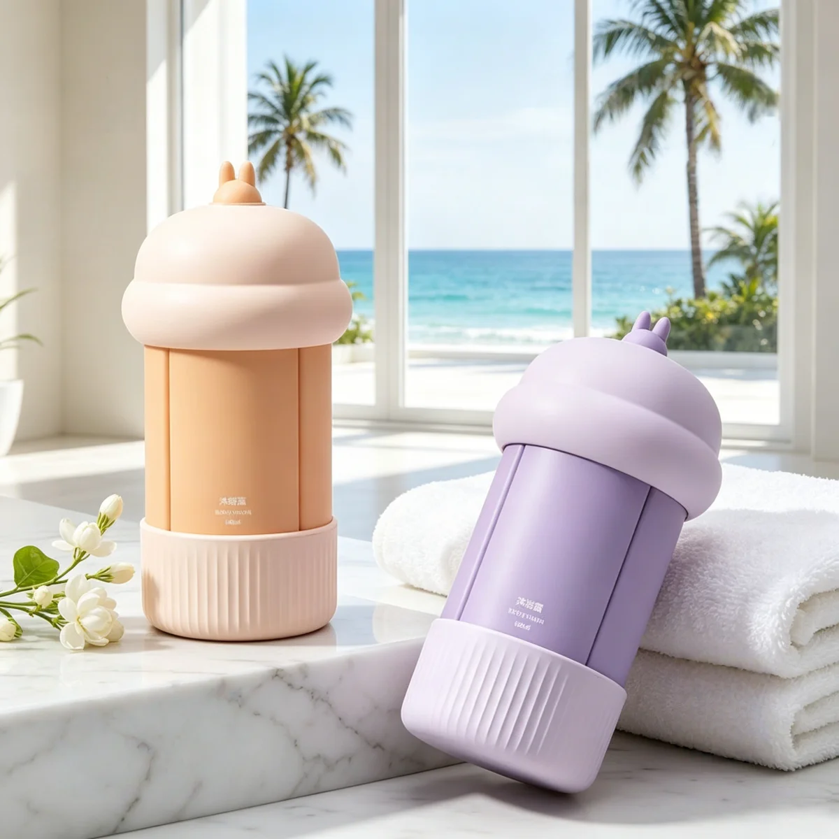 Tragbares 4-in-1-Reise-Flaschenset zum Nachfüllen, Quetschbare Silikon-Reise-Spenderflaschen, Auslaufsichere Shampoo-Lotion-Kosmetikbehälter