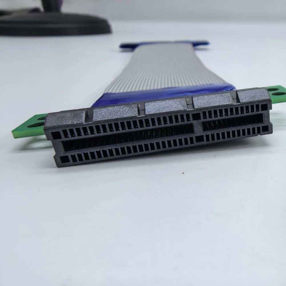 Przedłużacz PCI-E PCI Expres x4 Flex Riser Card Extender 15 cm dla 1U 2U — zdjęcie 7