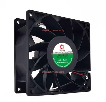 

Для BESTFLOW KD9238D1HB 12 В 1,5 А 92*92*38 мм большой объем воздуха вентилятор для зарядки морозильной камеры