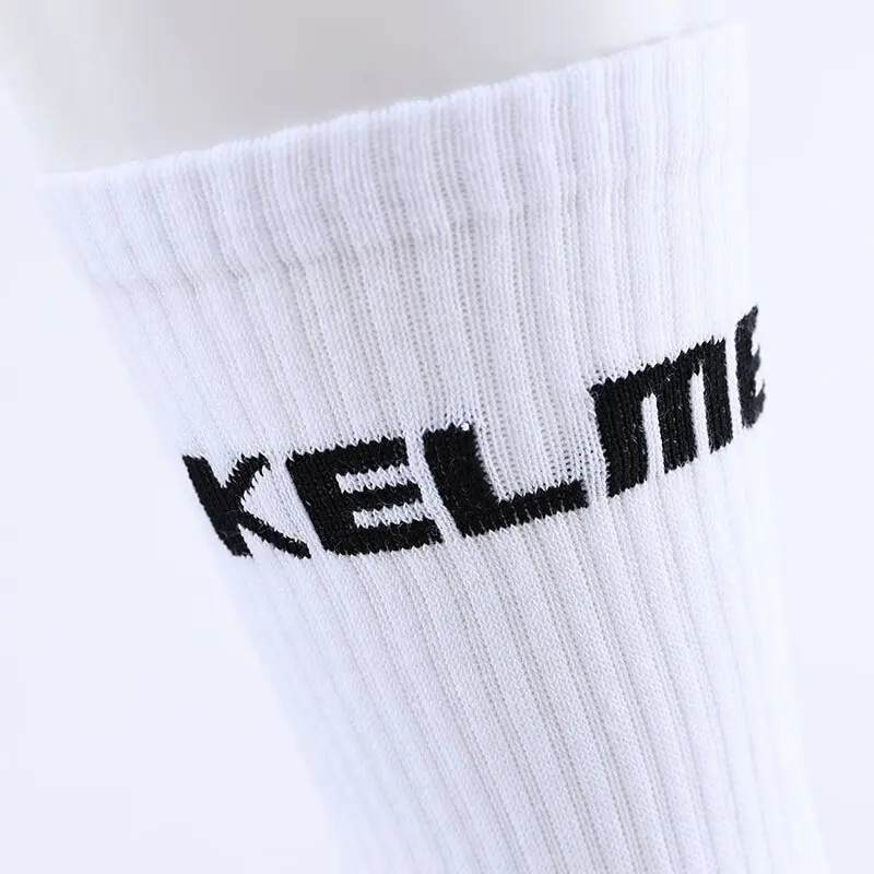 KELME Athletic Casual Socks Men\'s Mid-Calf Breathable Outdoor Fitness Running Socks