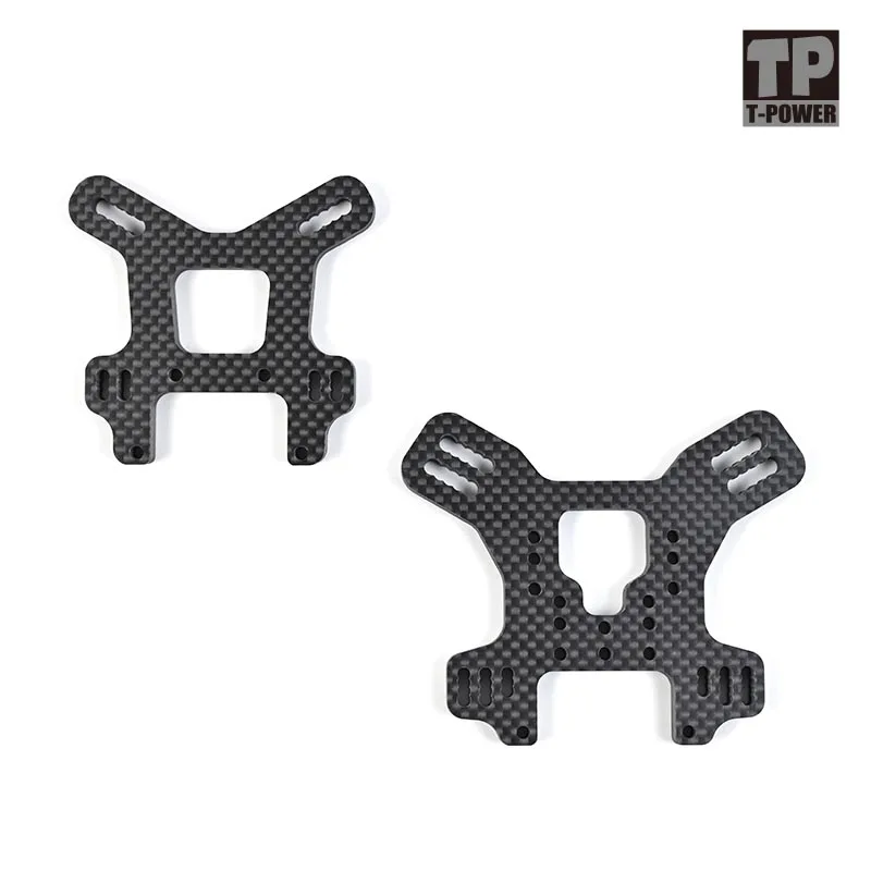 Carbon Fiber Front Shock Tower+Rear Shock Tower  for TP TEKNO EB48 2.0  rc toy parts