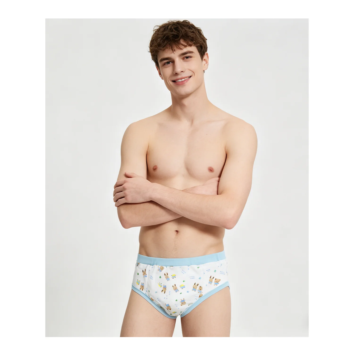

Adult printed buleteddy trainning pants/Adult baby brief with padding inside/ABDL trainning pants/adult trainning pant/abdl pant
