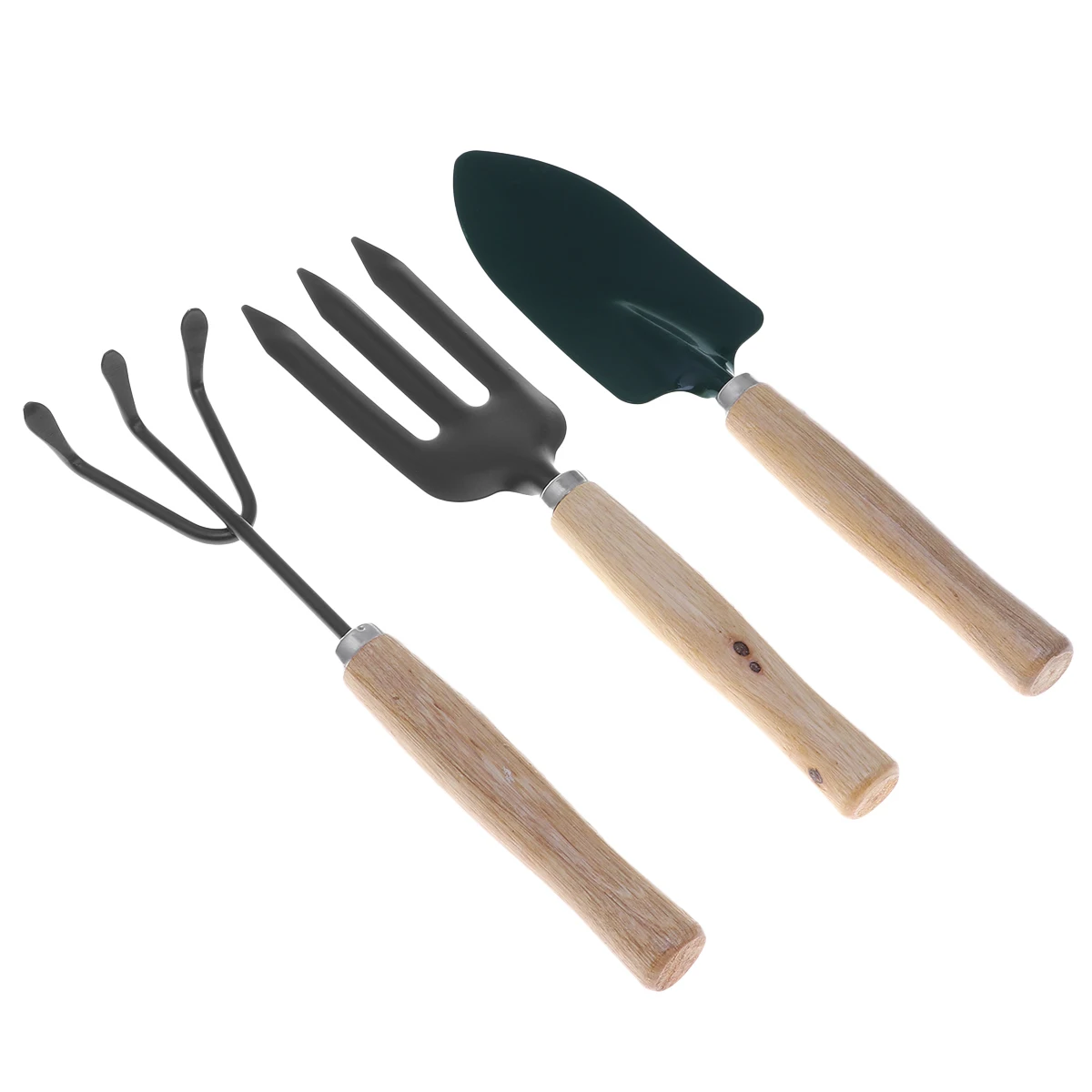 

3pcs Garden Tool Set Mini Lightweight Shovel Rake Trowel Kit For Digging Weeding Soil Planting Tasks Accessories