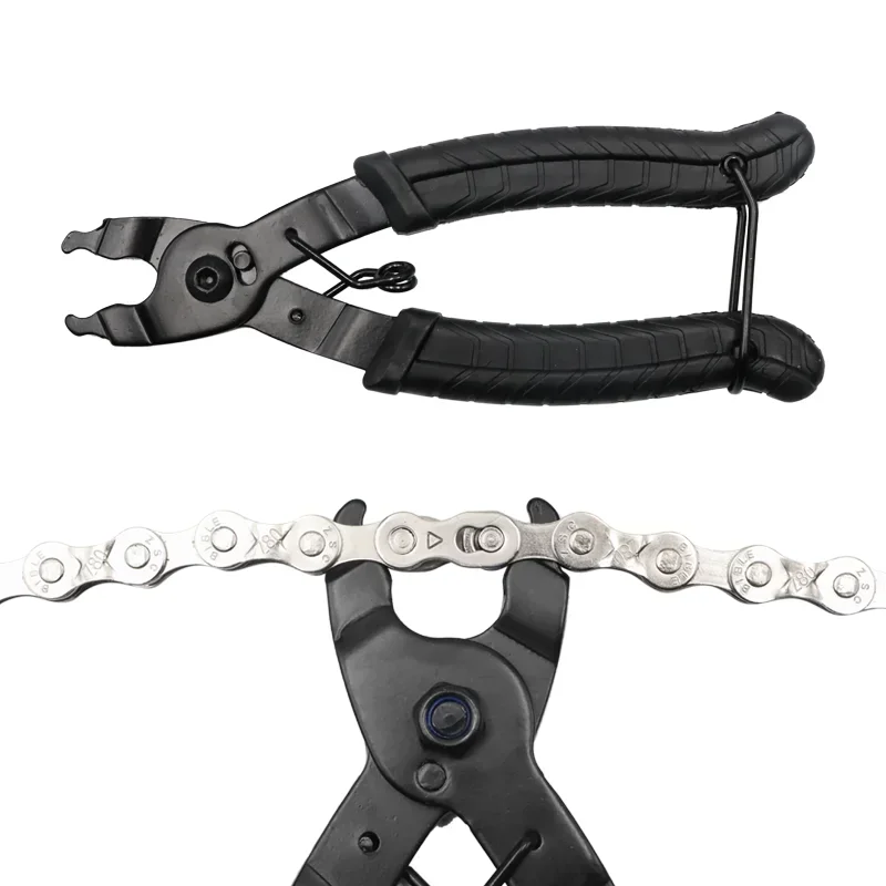 Bicycle Link Chain Buckle Pliers Road Bike Link Remover Clamp Quick Release Link Removal Repair Tool MTB Magic Button Clamp Tool