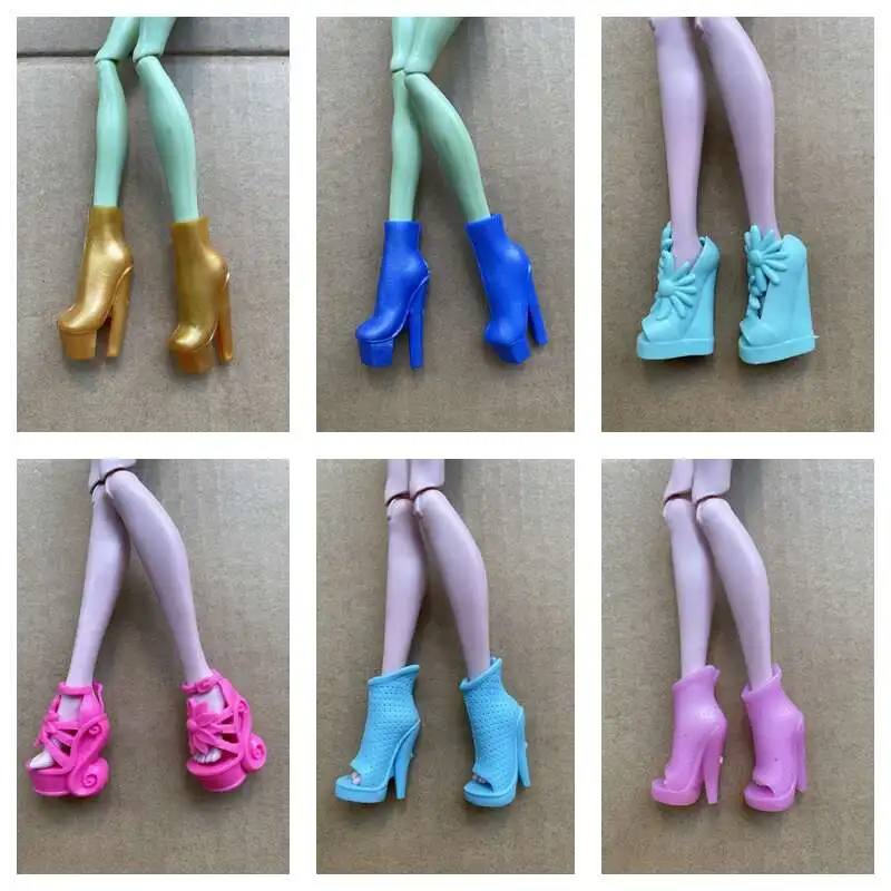 New Monsters Doll Shoes High Heels Girl Dressing DIY Doll Accessories Toy Parts Children Christmas Gift