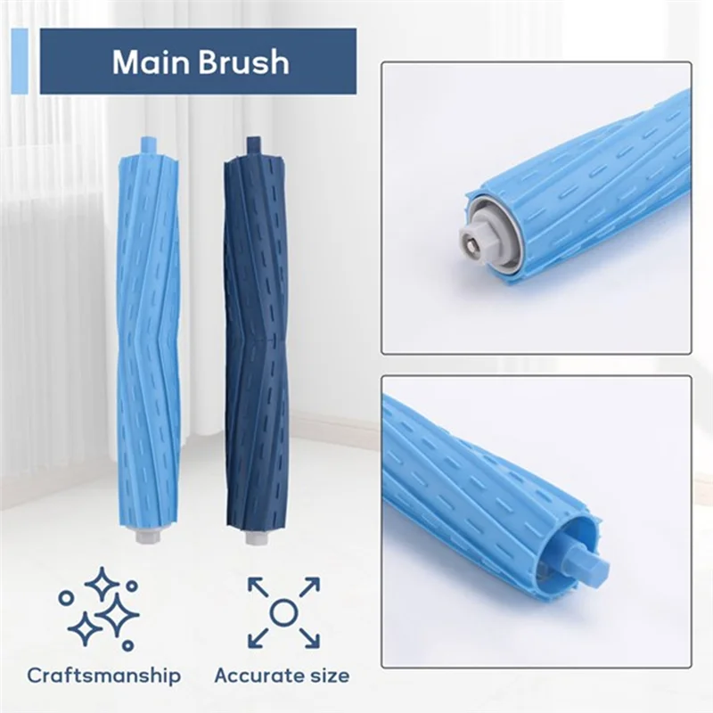 

UNCL 22PCS For Ecovacs DEEBOT T9 AIVI / T9 AIVI+ Robot Vacuum Cleaner Parts Replacement Main Side Brush Filter Mop Cloth