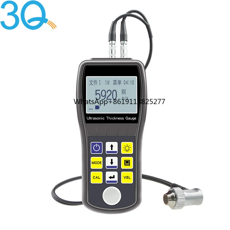 CS100 Mini Portable Intelligent Ultrasonic Thickness Gauge For Bad Operating Environment