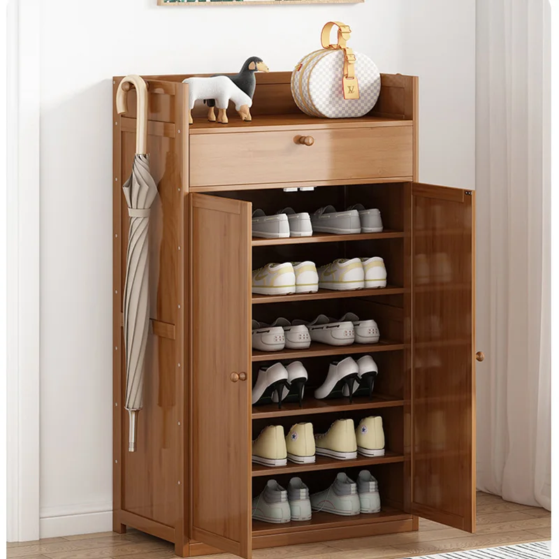 Unit Cabinets Shoe Organizer Cupboards Entrance Hall Multi Layer Space-saving Shoe Cabinets Storage Schoenenrek Hall Furniture